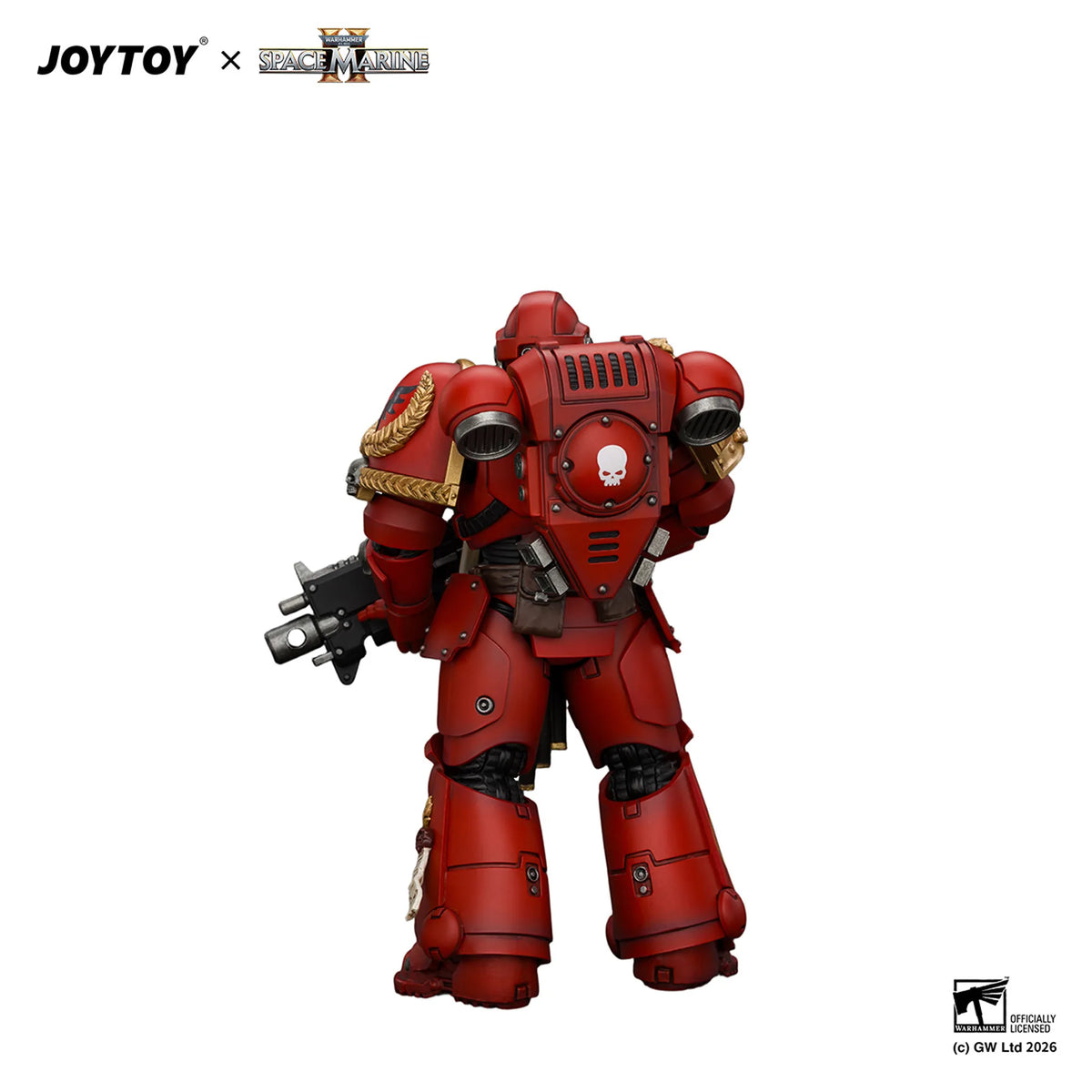 Game Edition Blood Angels Veteran with Bolt Rifle, Chainsword and Bolt Pistol and Plasma Pistol