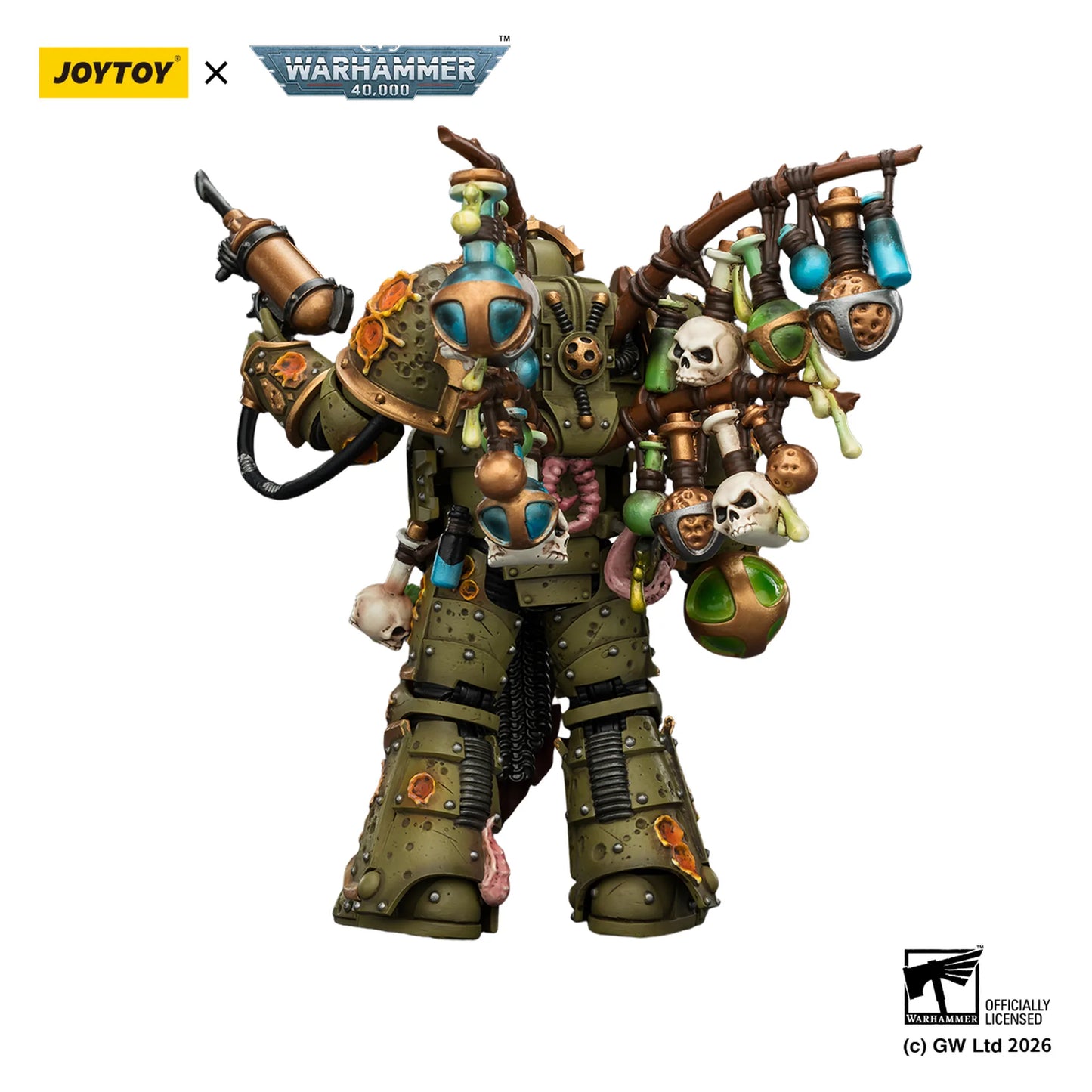 Death Guard Biologus Putrifier with Injector Pistol and Hyper Blight Grenades