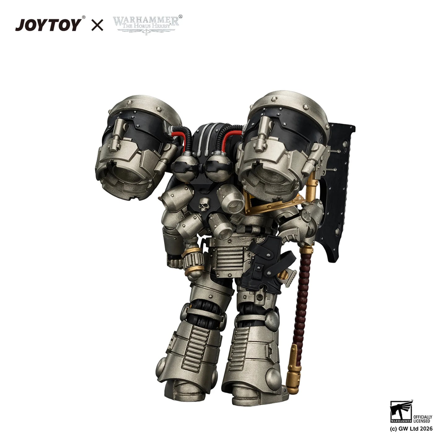 Iron Warriors MkII Assault Legionary 2 with Bolt pistol & Heavy chain axe