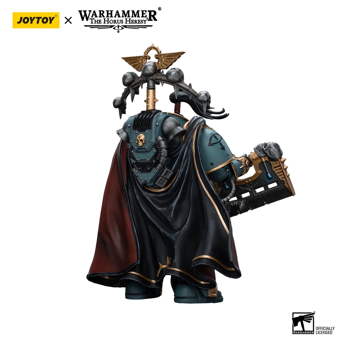 Warhammer figurine with Joytoy branding on a white background