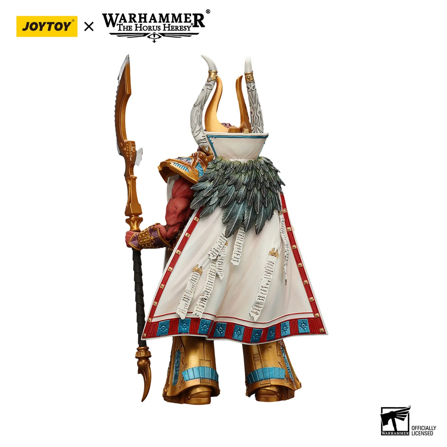 Warhammer figurine with Joytoy branding on a white background