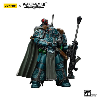 Warhammer figurine with Joytoy branding on a white background