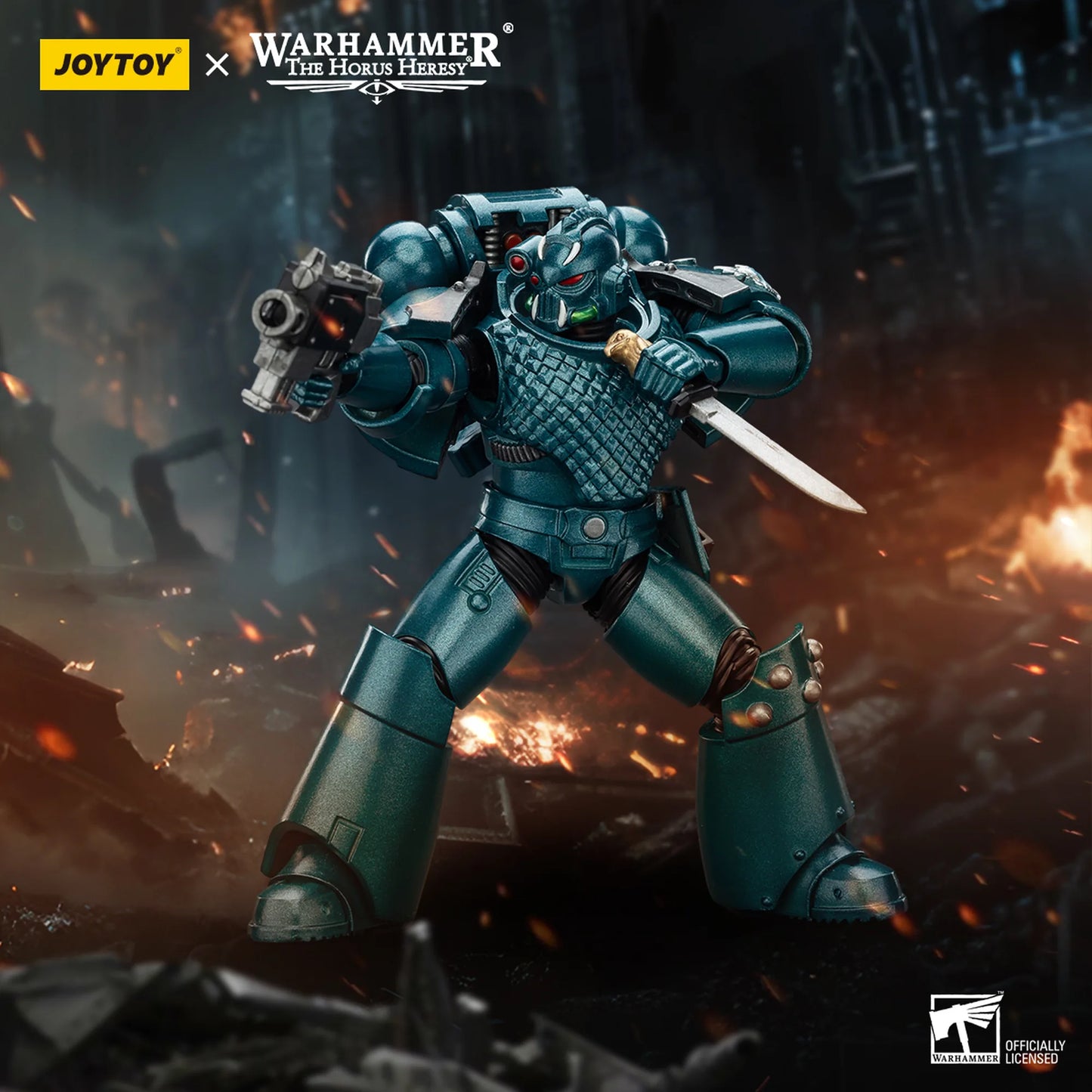 Alpha Legion Headhunter with Banestrike Combi-Bolter And Power Dagger