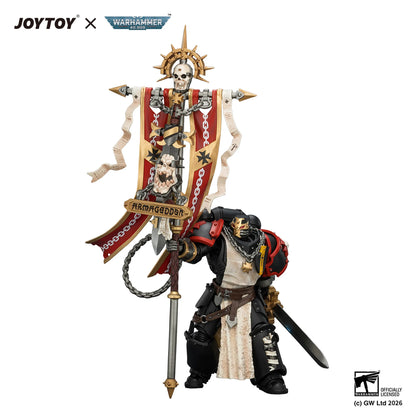 Black Templars Crusader Ancient with Power Sword and Bolt Pistol