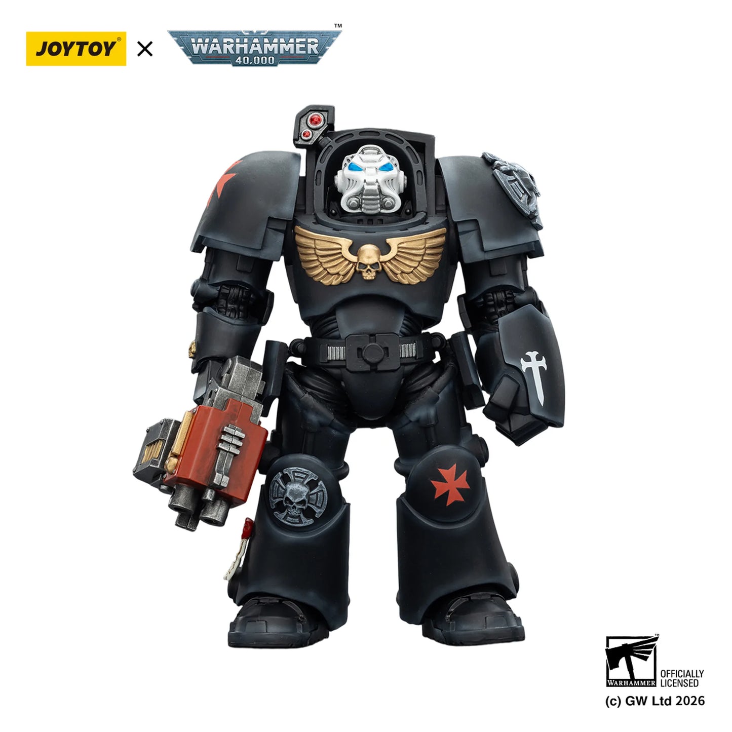 Black Templars Terminator 2 with Power Fist and Storm Bolter