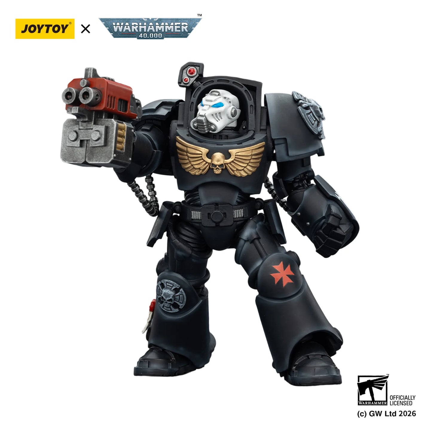 Black Templars Terminator 2 with Power Fist and Storm Bolter