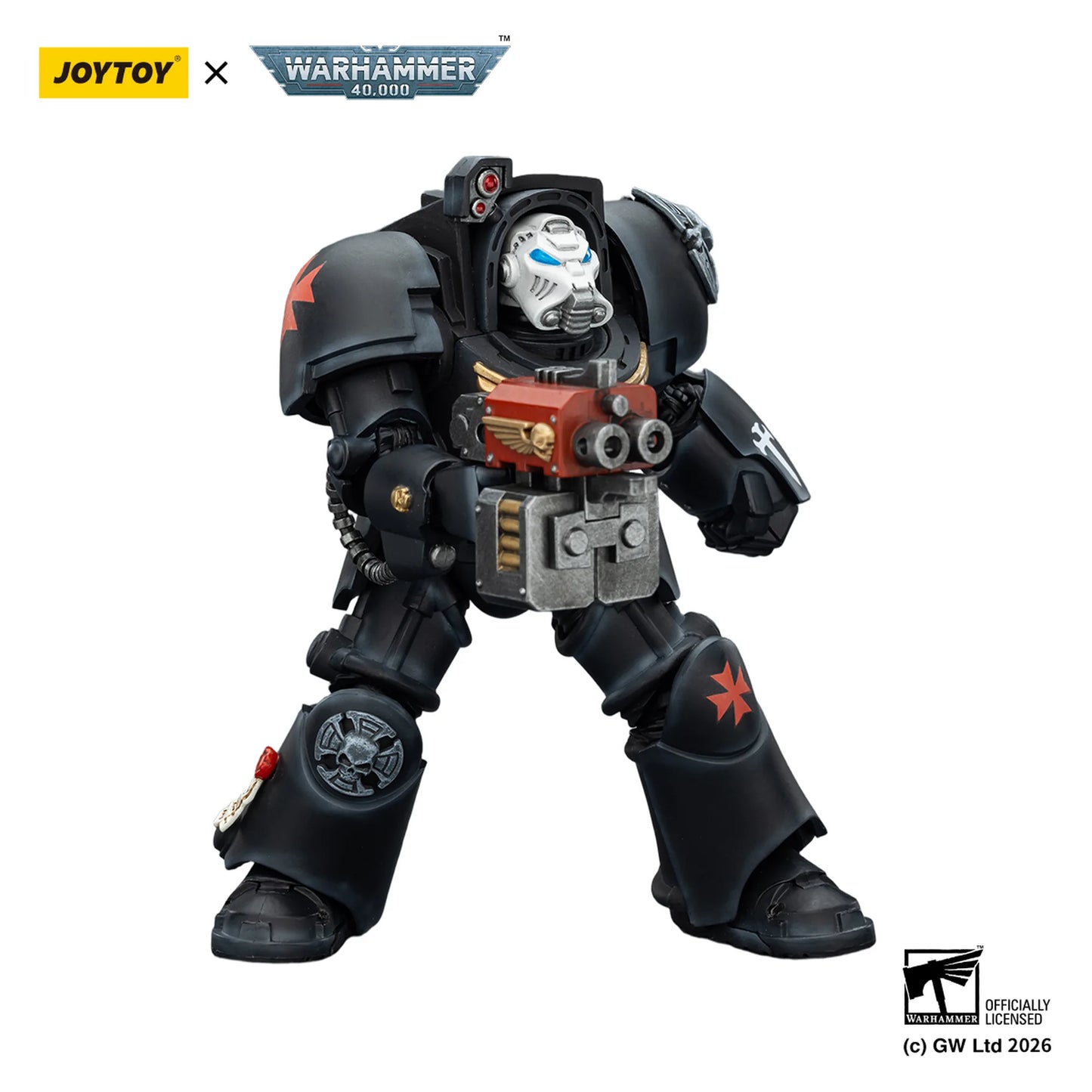 Black Templars Terminator 2 with Power Fist and Storm Bolter