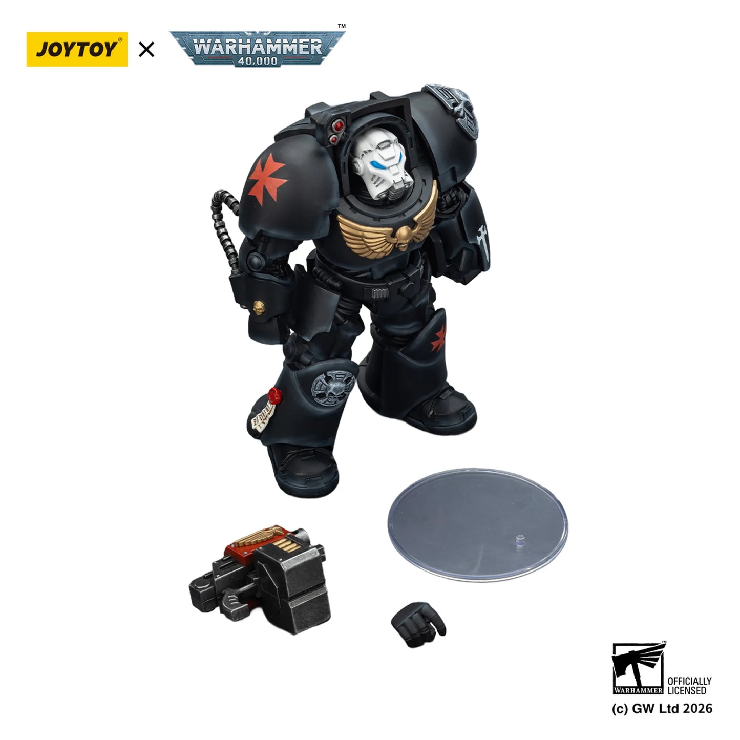 Black Templars Terminator 2 with Power Fist and Storm Bolter