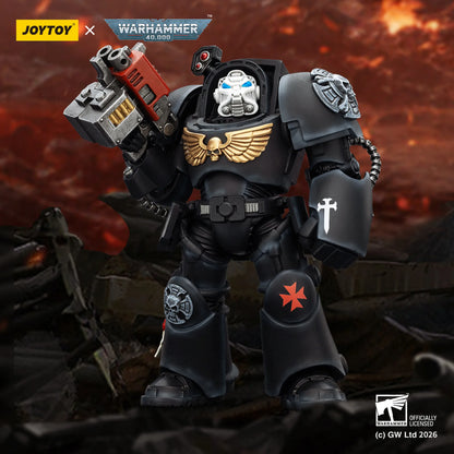 Black Templars Terminator 2 with Power Fist and Storm Bolter