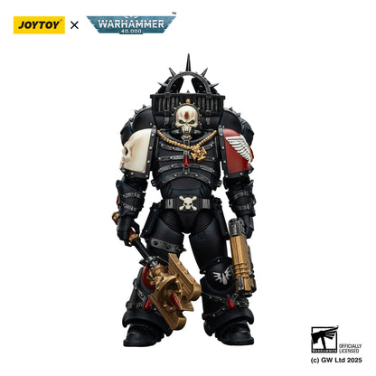 Blood Angels Lemartes con retropropulsor, báculo sangriento y pistola bólter absolvedora