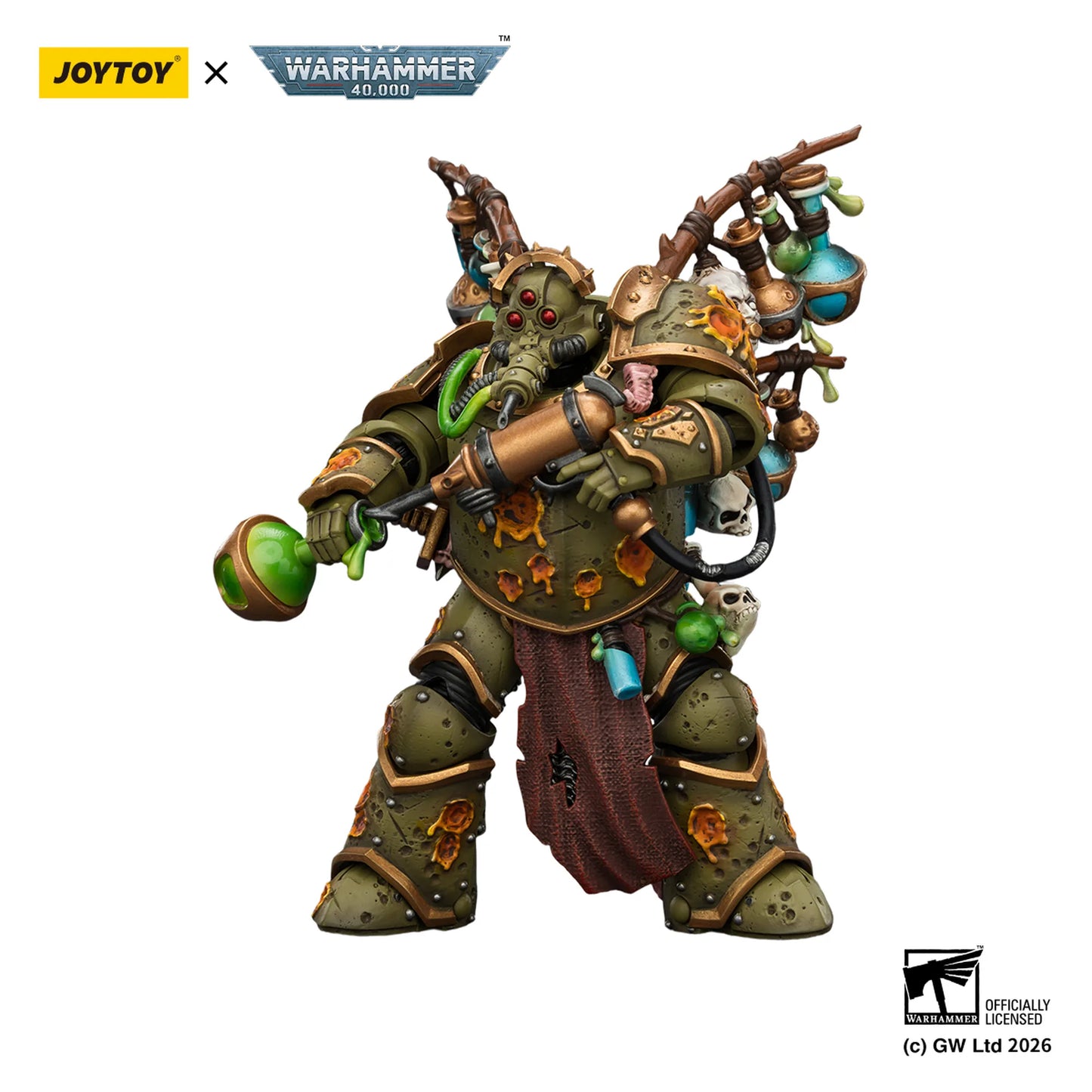 Death Guard Biologus Putrifier with Injector Pistol and Hyper Blight Grenades