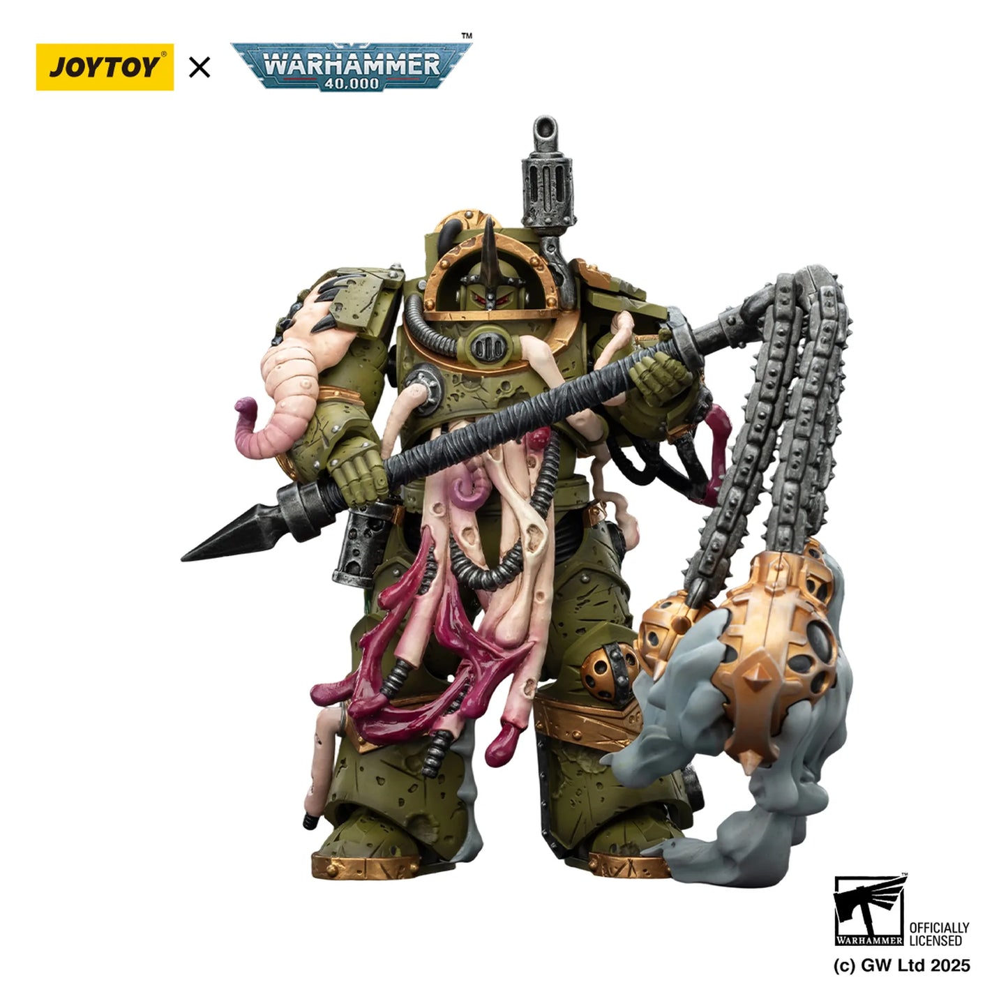 Death Guard Blightlord Terminator 2 with Flail of Corruption