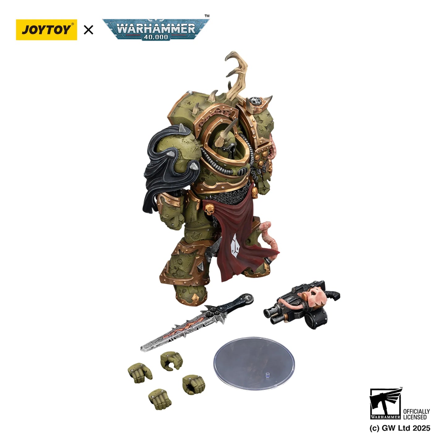 Death Guard Blightlord Terminator 3 with Combi-bolter and Bubotic Blade