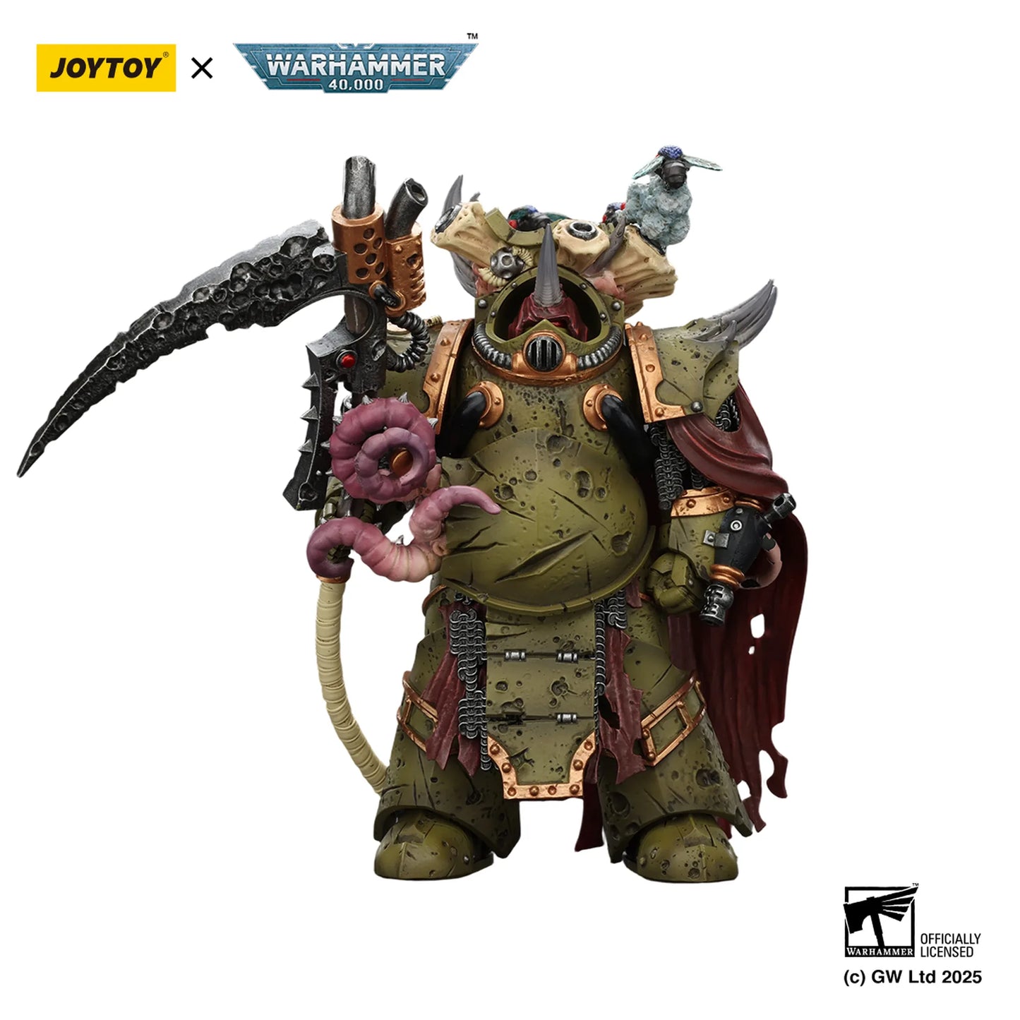 Death Guard Deathshroud Terminator 2 with Manreaper and Plaguespurter Gauntlet