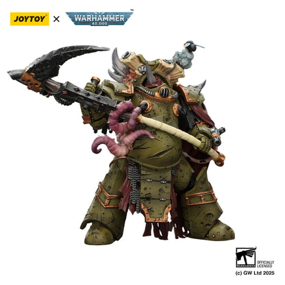Death Guard Deathshroud Terminator 2 with Manreaper and Plaguespurter Gauntlet