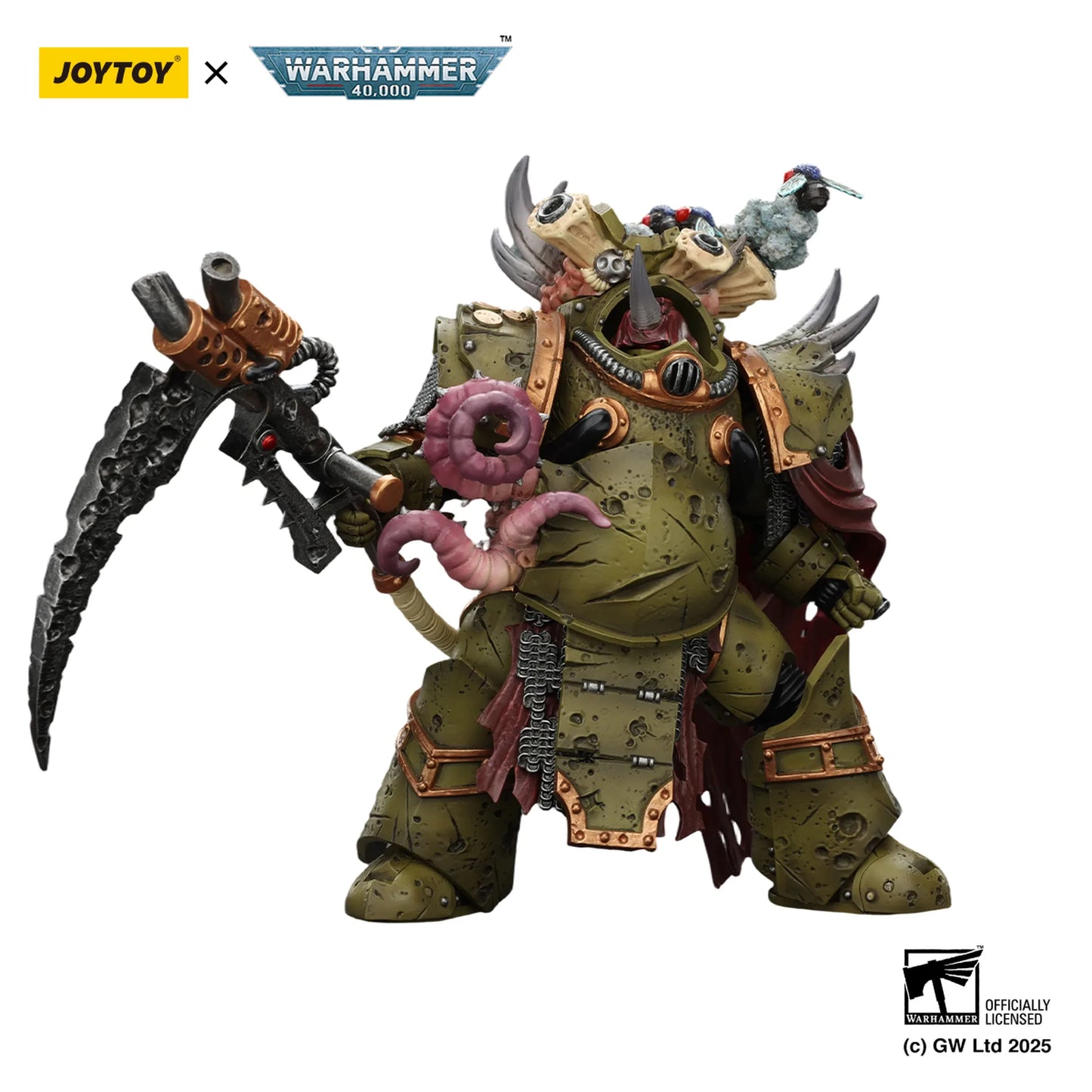 Death Guard Deathshroud Terminator 2 with Manreaper and Plaguespurter Gauntlet