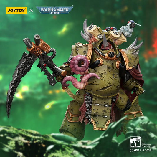 Death Guard Deathshroud Terminator 2 with Manreaper and Plaguespurter Gauntlet