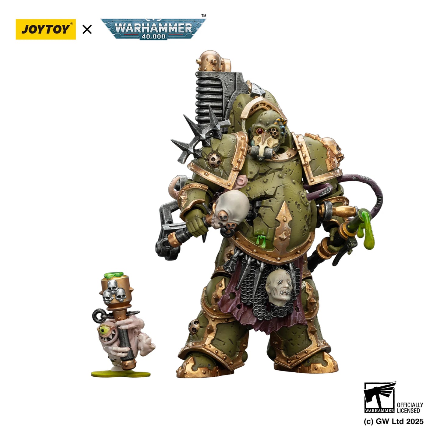 Death Guard Foul Blightspawn with Plague Sprayer