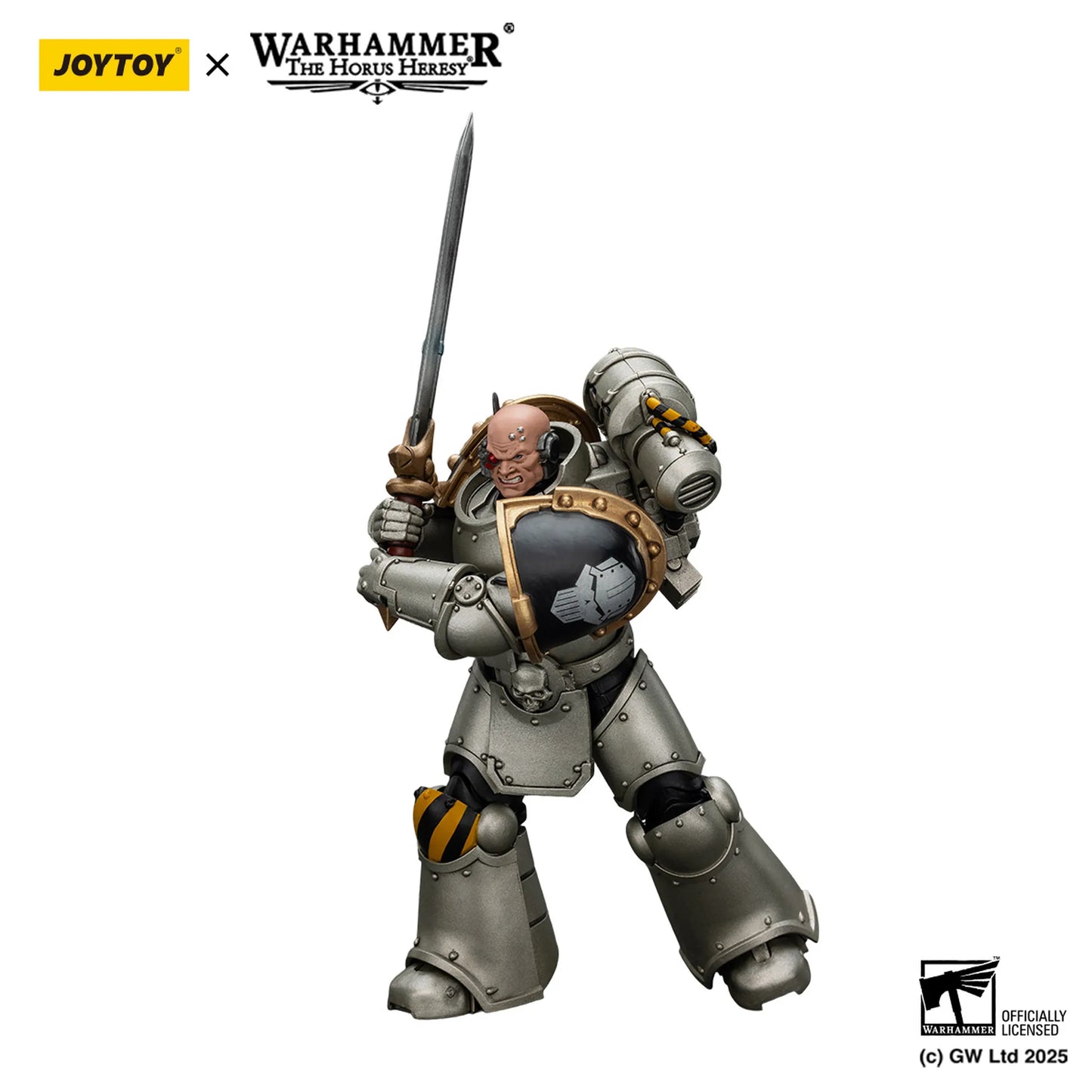 Warhammer figurine with JoyToy branding on a white background