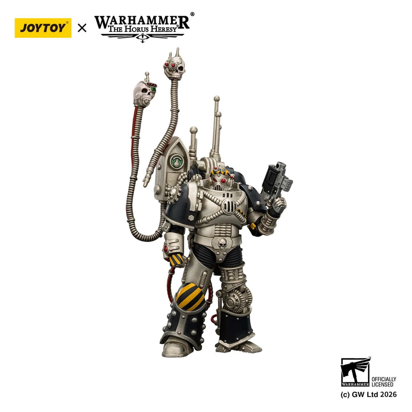 Toy figure with intricate design and Joytoy branding on a white background