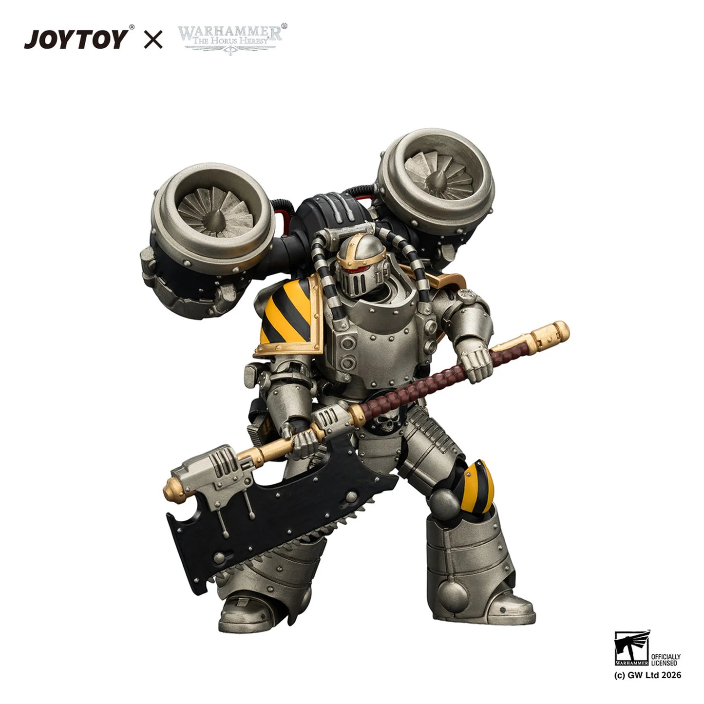 Iron Warriors MkII Assault Legionary 2 with Bolt pistol & Heavy chain axe