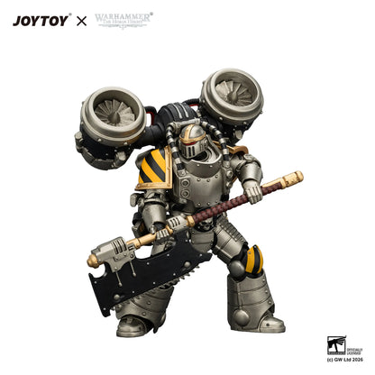 Iron Warriors MkII Assault Legionary 2 with Bolt pistol & Heavy chain axe