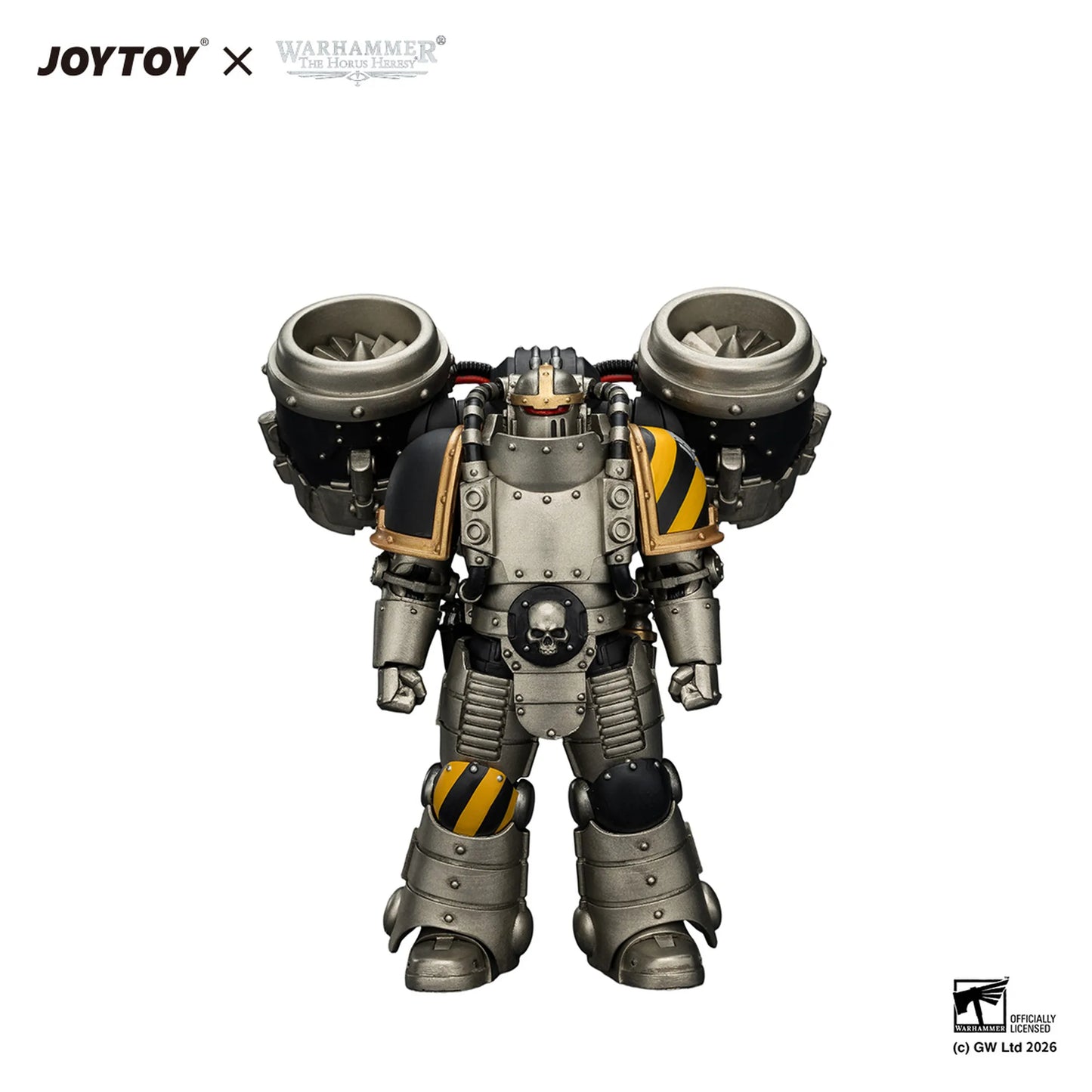 Iron Warriors MkII Assault Sergeant with Disintegrator pistol, Power maul & Combat shield