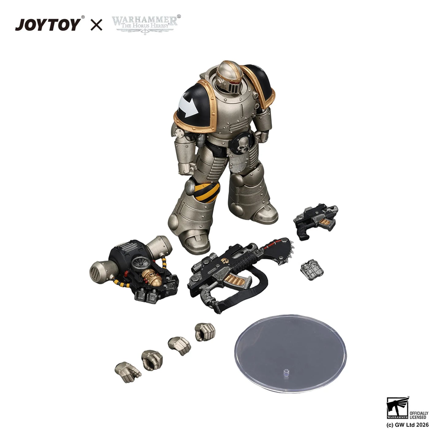 Iron Warriors MkII Legionary 3 with Bolter and Bolt Pistol