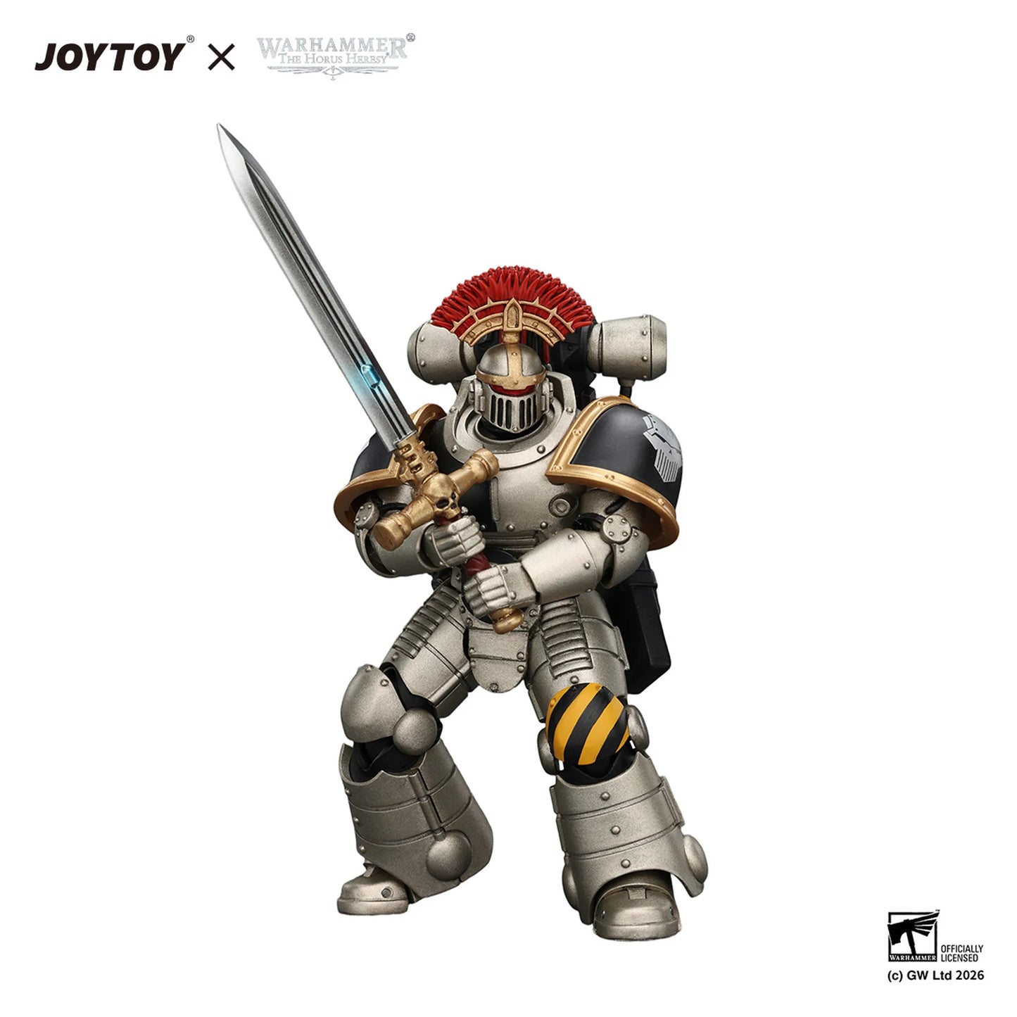 Iron Warriors Mkll Tactical Sergeant with Power Sword,Bolt Pistol and Plasma Pistol