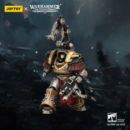 Iron Warriors Warsmith with Graviton Crusher Hammer