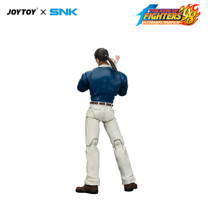 Action figure with 'JOYTOY' and 'SNK' logos on a white background
