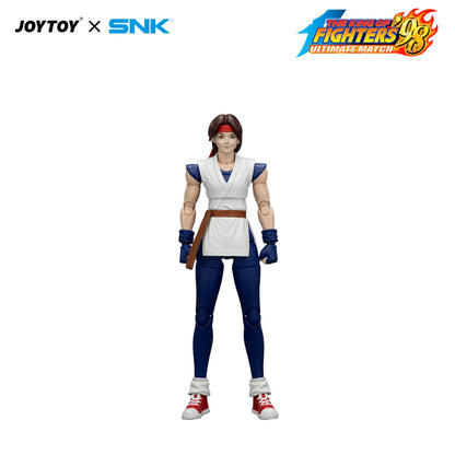 Action figure with 'JOYTOY' and 'SNK' branding on a white background