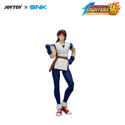 Action figure with 'JOYTOY' and 'SNK' logos on a white background