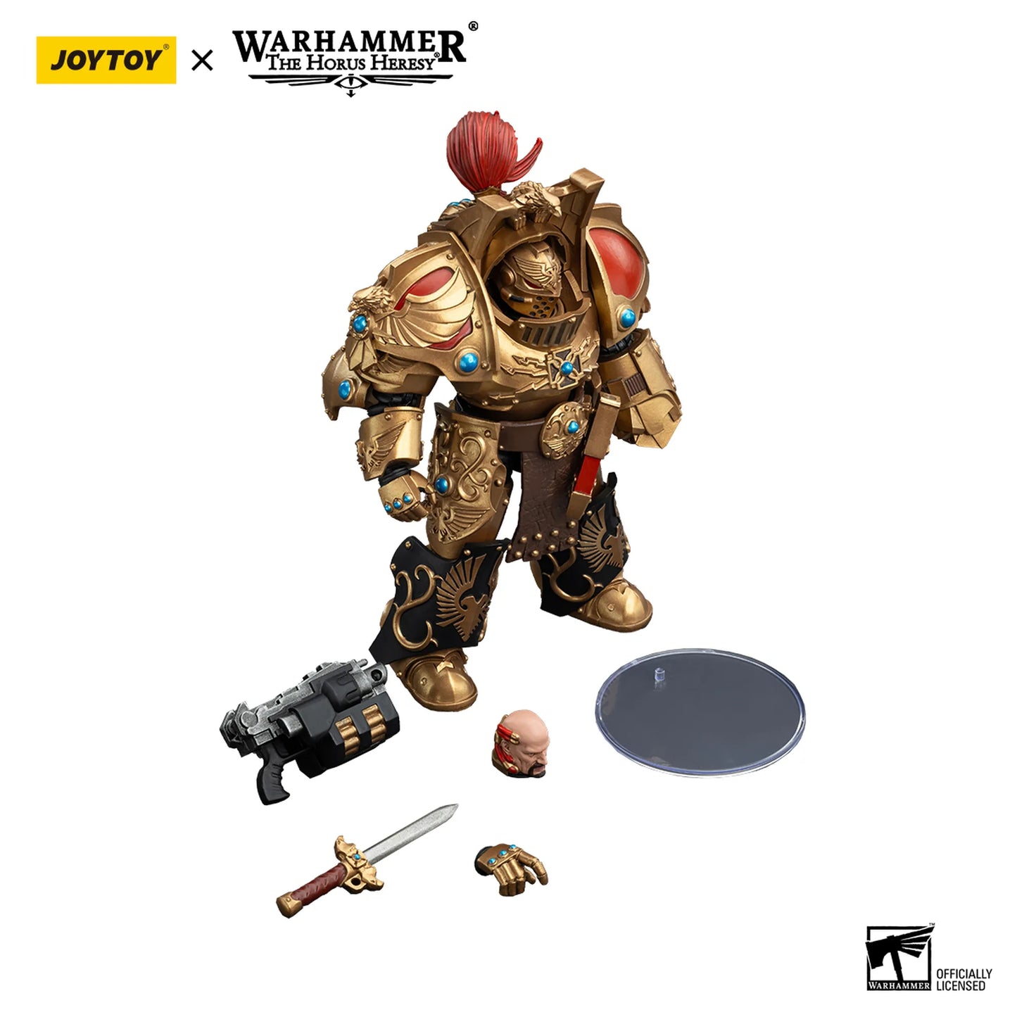 Legio Custodes Aquilon Terminator Squad Aquilon with Lastrum Storm Bolter