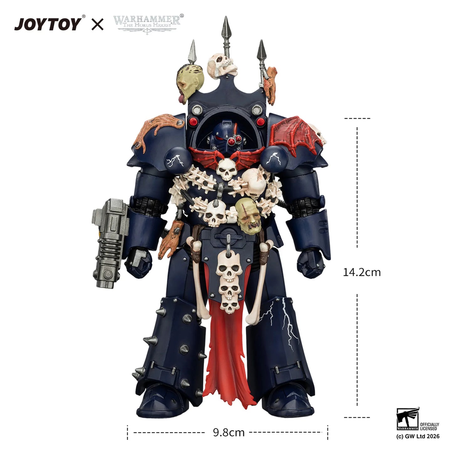 Night Lords Legion Praetor in Tartaros Terminator Armour