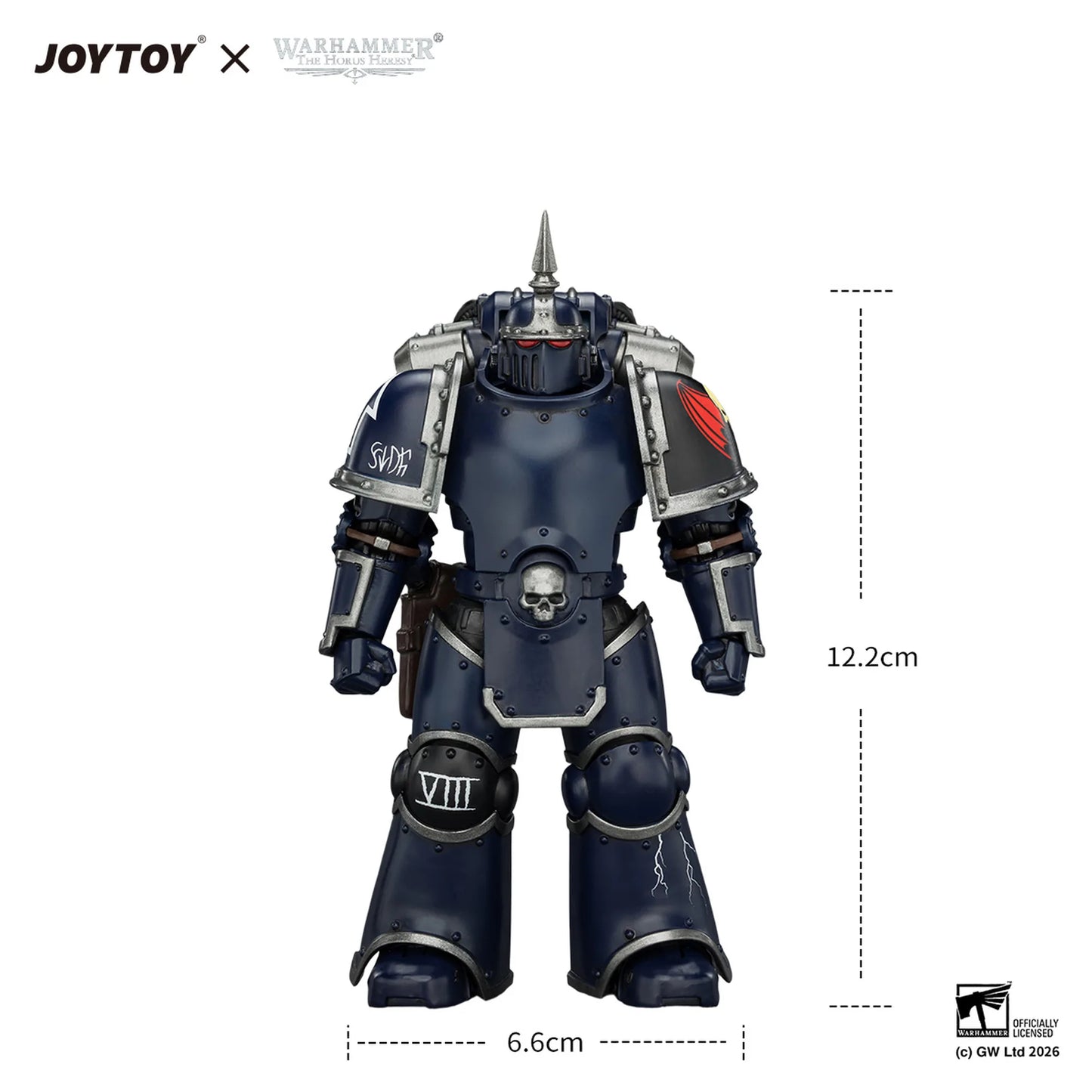 Night Lords MK III Tactical Legionary with Bolter and Bolt Pistol
