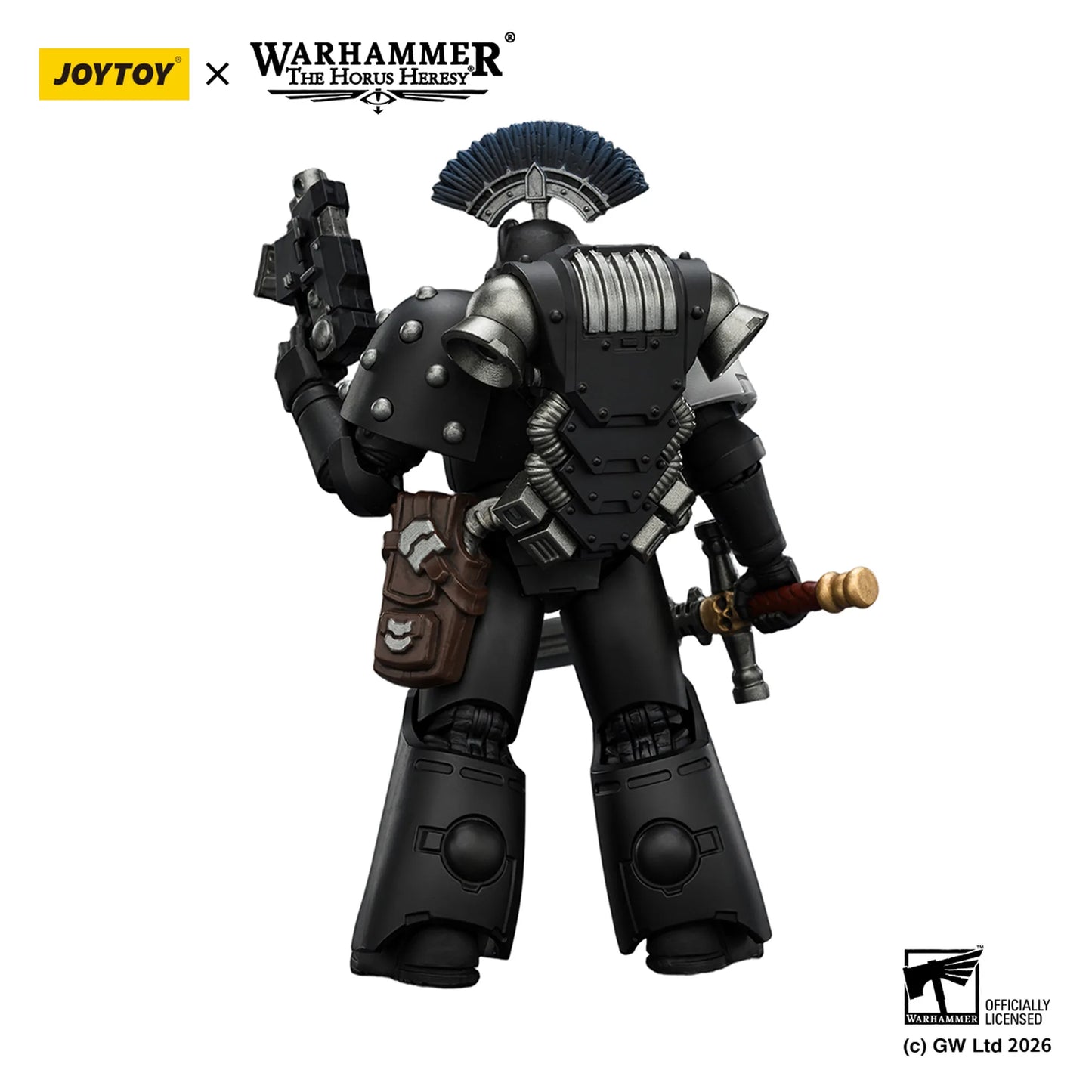 Warhammer figurine with Joytoy branding on a white background