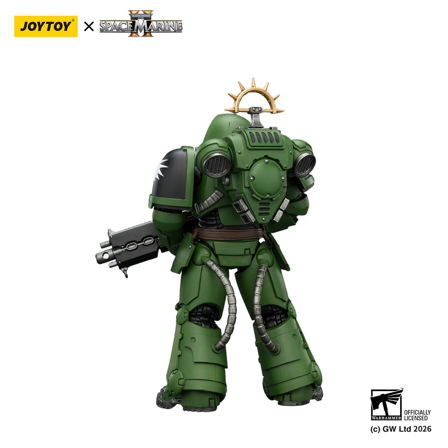 Edición de juego Salamanders Intercesor pesado con rifle bólter pesado y pistola bólter