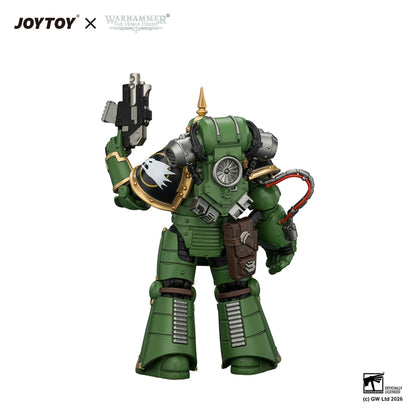 Salamanders MK III Tactical Legionary with Plasma Pistol and Bolt Pistol