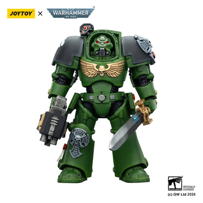 Salamanders Terminator 1 with Power Sword and Storm Bolter