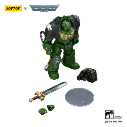 Salamanders Terminator 1 with Power Sword and Storm Bolter