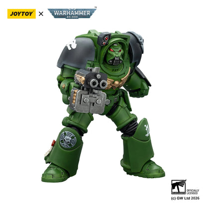 Salamanders Terminator 2 with Power Fist and Storm Bolter