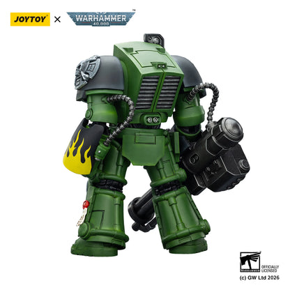 Salamanders Terminator 3 with Power Fist and Assault Cannon