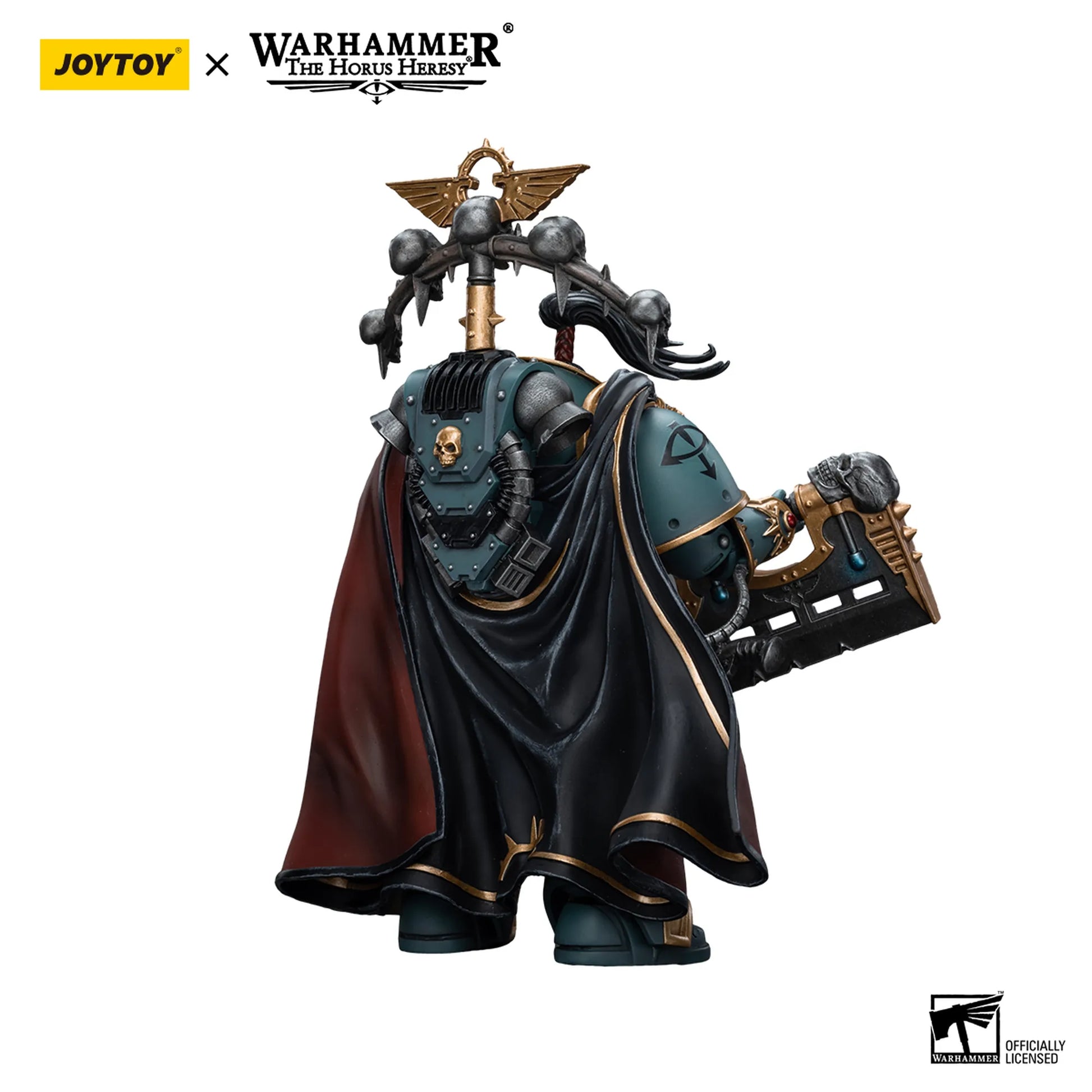 Warhammer figurine with Joytoy branding on a white background