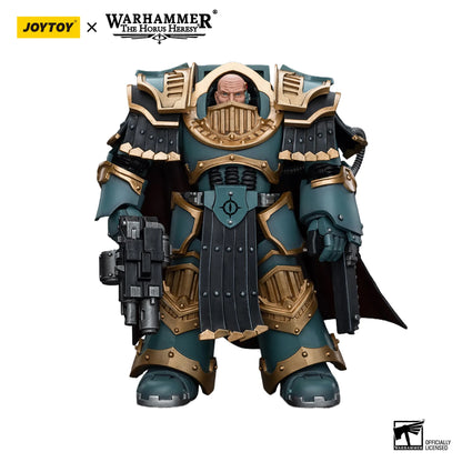 Warhammer figurine with Joytoy branding on a white background
