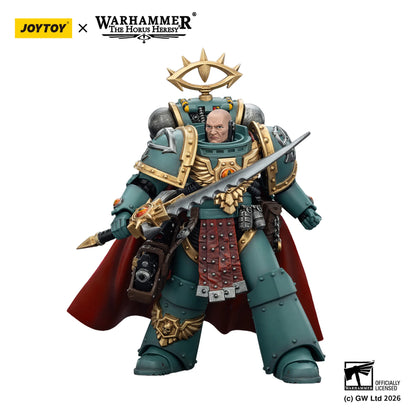 Warhammer figurine with Joytoy branding on a white background
