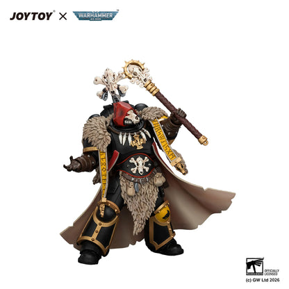 Space Wolves Wolf Priest with Absolvor Bolt Pistol and Crozius