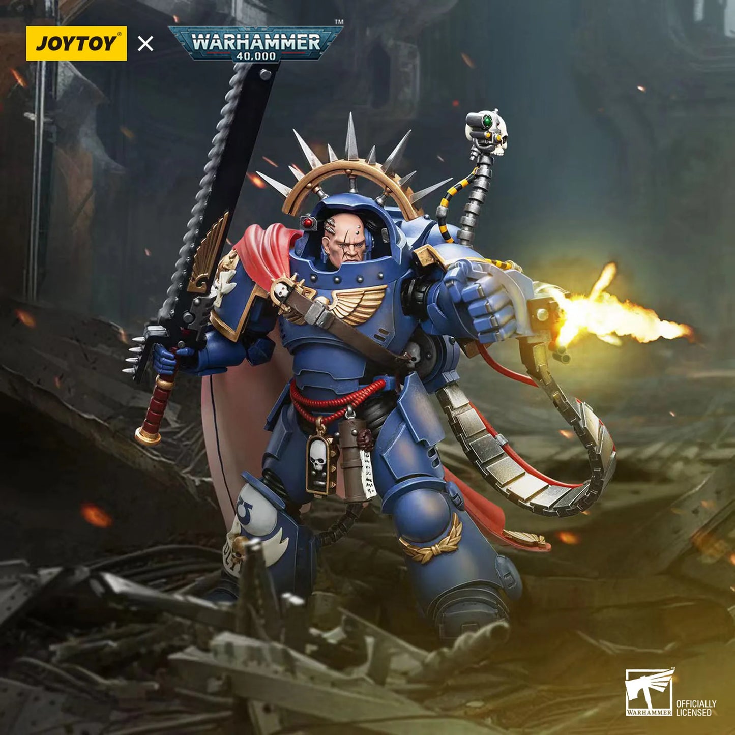 Ultramarines Captain in Gravis Armour
